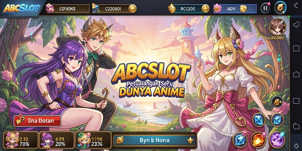 Gameplay seru dengan karakter Anime favorit dalam ABCSLOT.