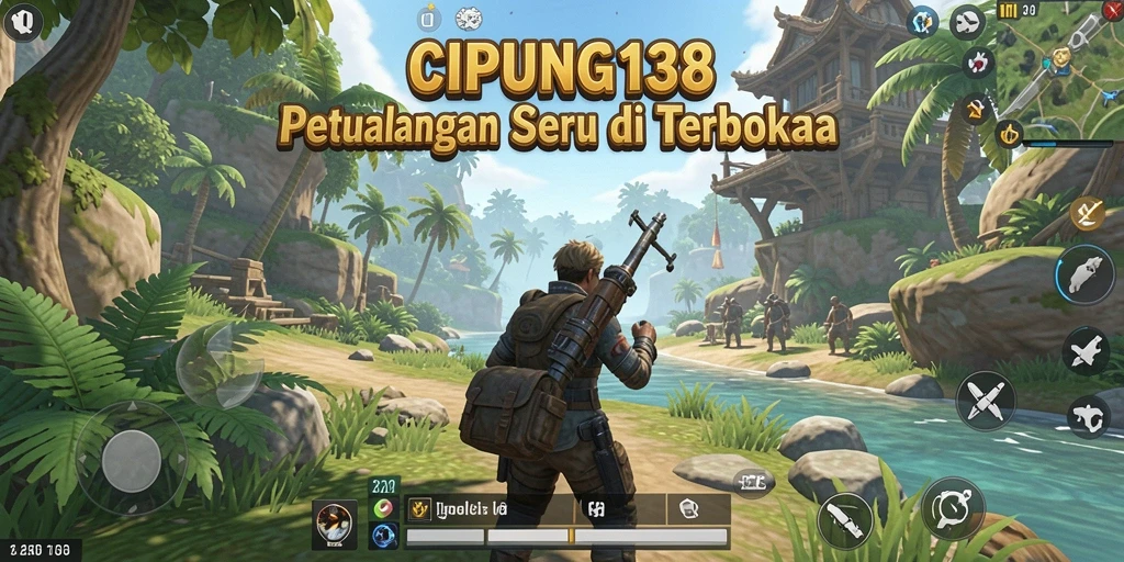 Tampak gameplay menakjubkan dari dunia terbuka di CIPUNG138.