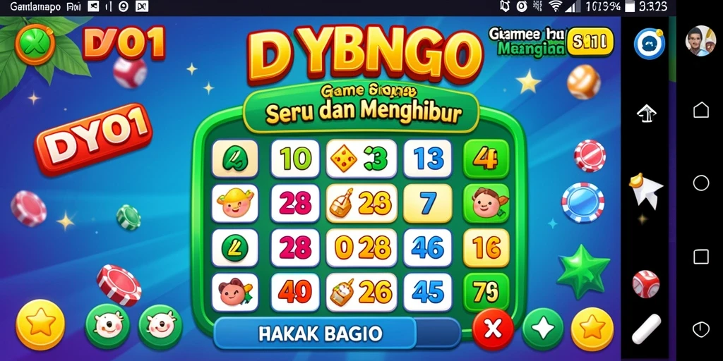 Tampilan gameplay DY01 yang seru dan mengasyikkan.