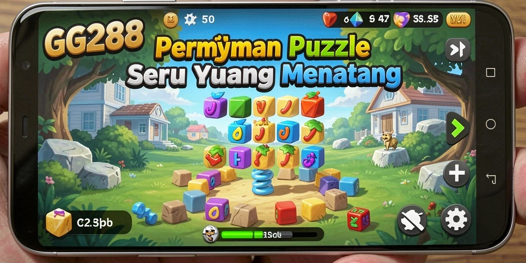 Tangkapan layar GG288 menampilkan gameplay puzzle yang menarik dan interaktif.