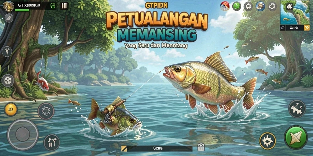 Tangkapan ikan yang menantang di GTPIDN dengan grafik menawan.
