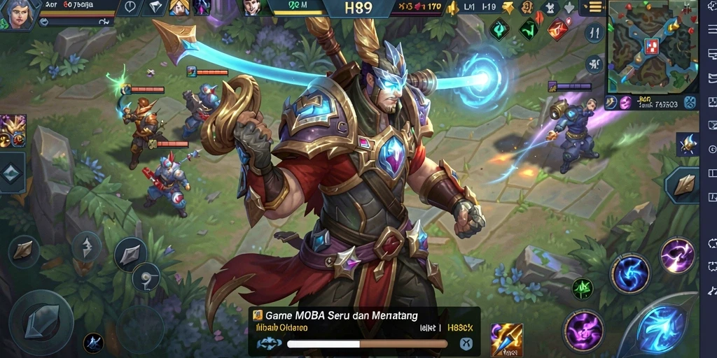 Gameplay seru dalam H89 dengan tim yang strategis.