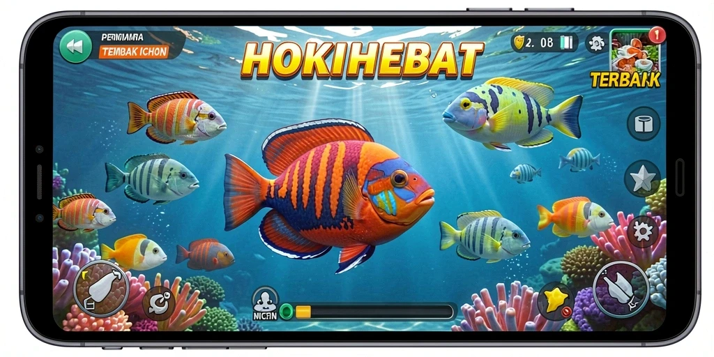 Tangkapan ikan besar dalam HOKIHEBAT dengan gameplay yang menarik.