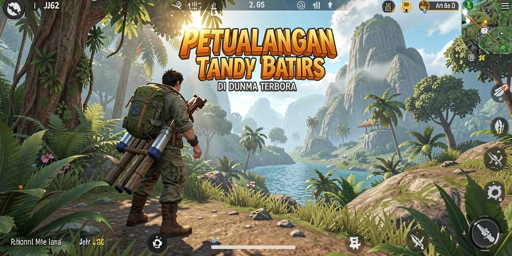 Tangkapan layar dari gameplay Open World yang menakjubkan.