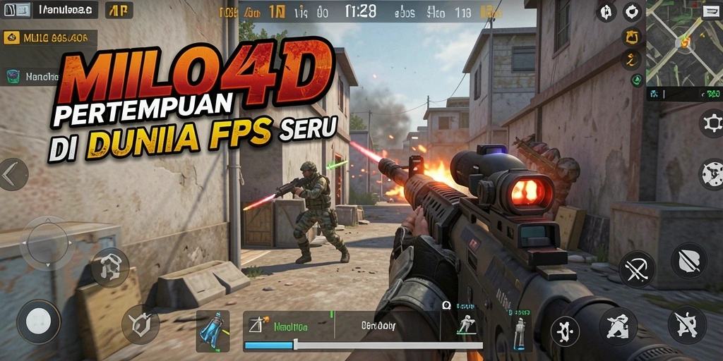 Gameplay dinamis dan seru dalam MILO4D.