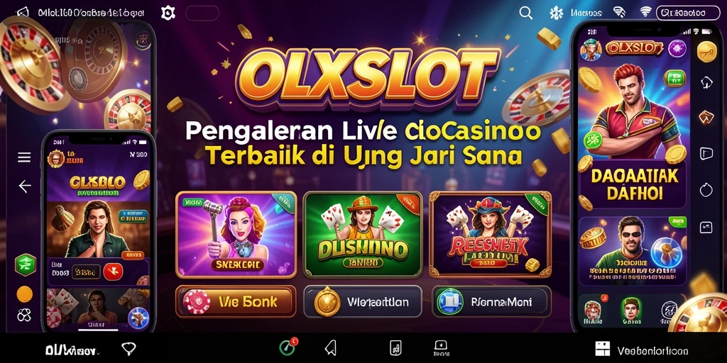 Tampilan gameplay menarik dari OLXSLOT Live Casino yang menampilkan dealer profesional.