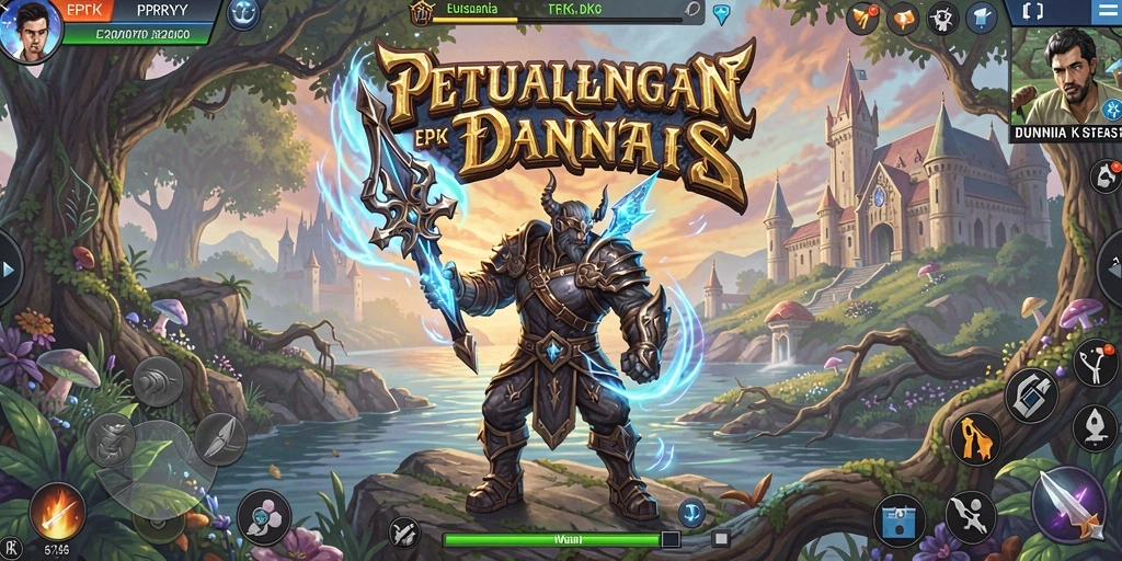 Tampilan gameplay PPRRYY yang epik dan mendebarkan.