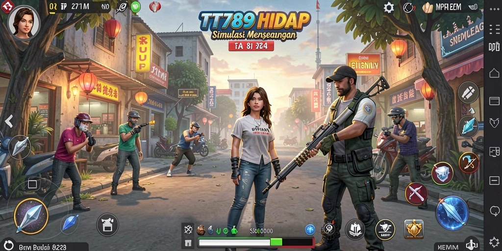 Screenshot utama TT789 menunjukkan pengalaman gameplay Simulation yang mendebarkan.