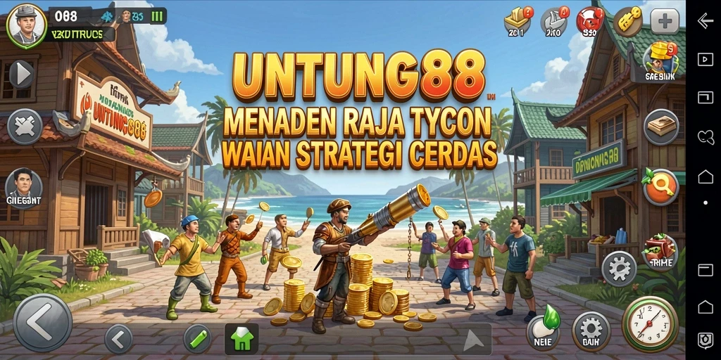 Tampilan gameplay Tycoon yang menarik dan penuh strategi.